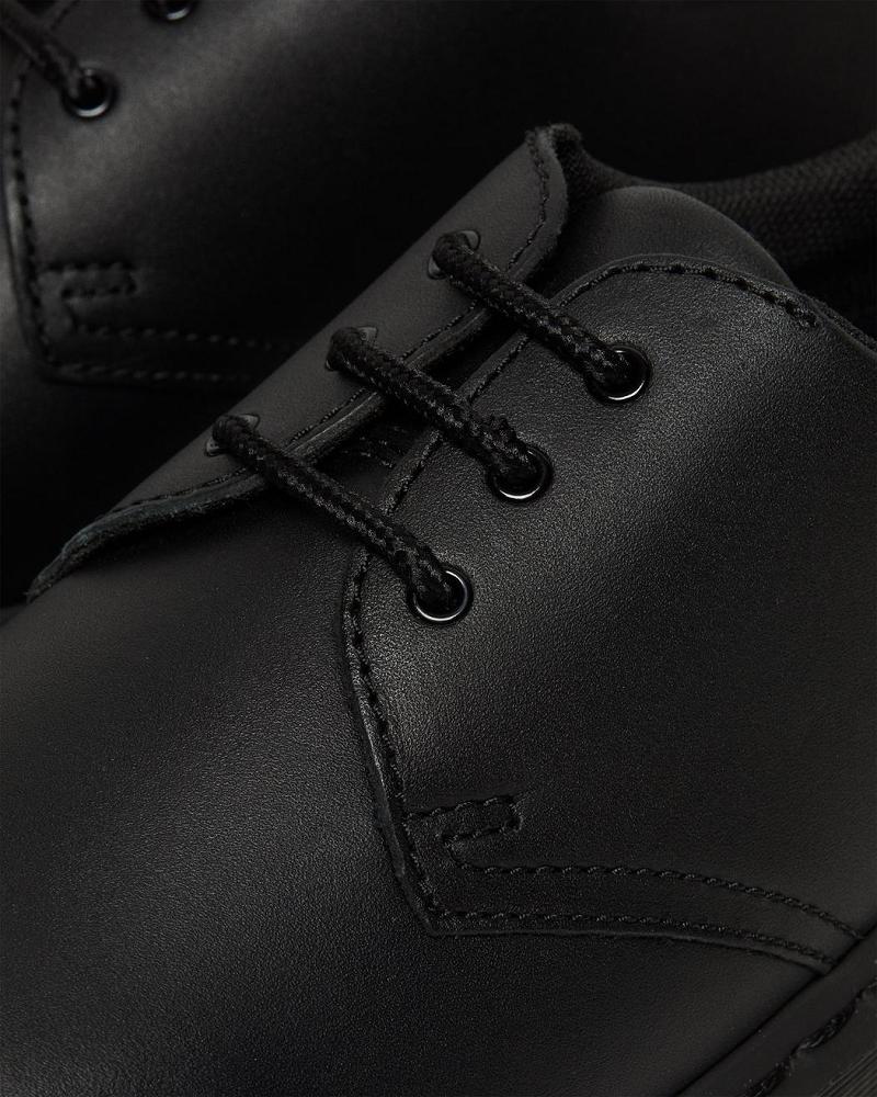 Dr Martens 1461 Mono Slip Resistant Arbeidssko Dame Svarte | Norge 397YXF